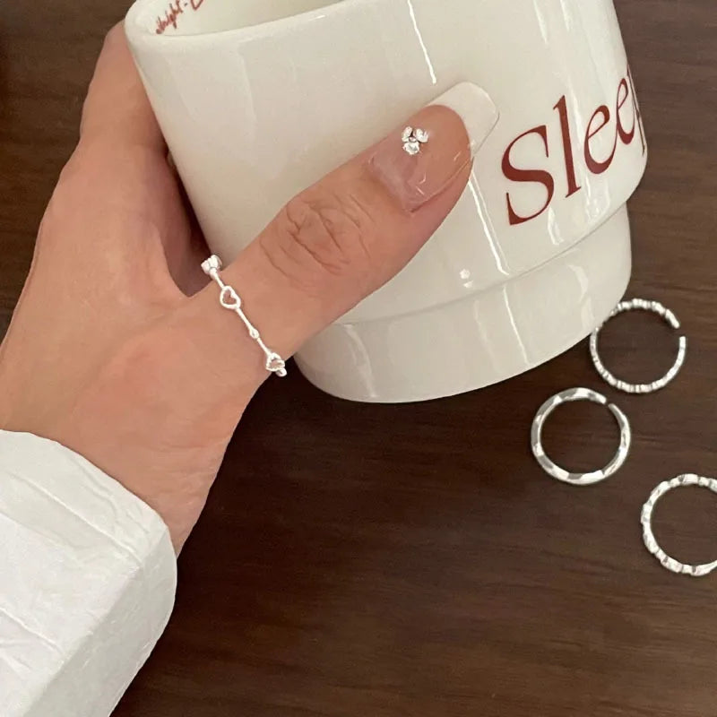 Sterling Silver Heart Ring