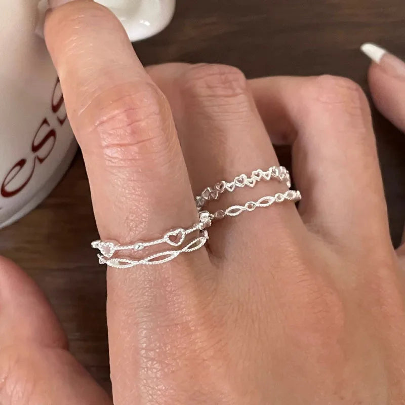 Sterling Silver Heart Ring